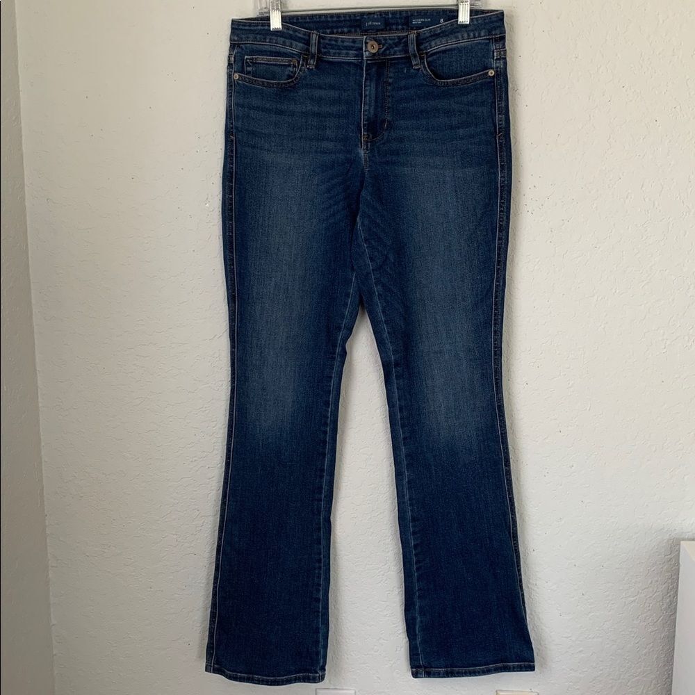 J. Jill Denim Modern Slim Boot Cut Dark Wash Women’s Jeans Size 8 Tall